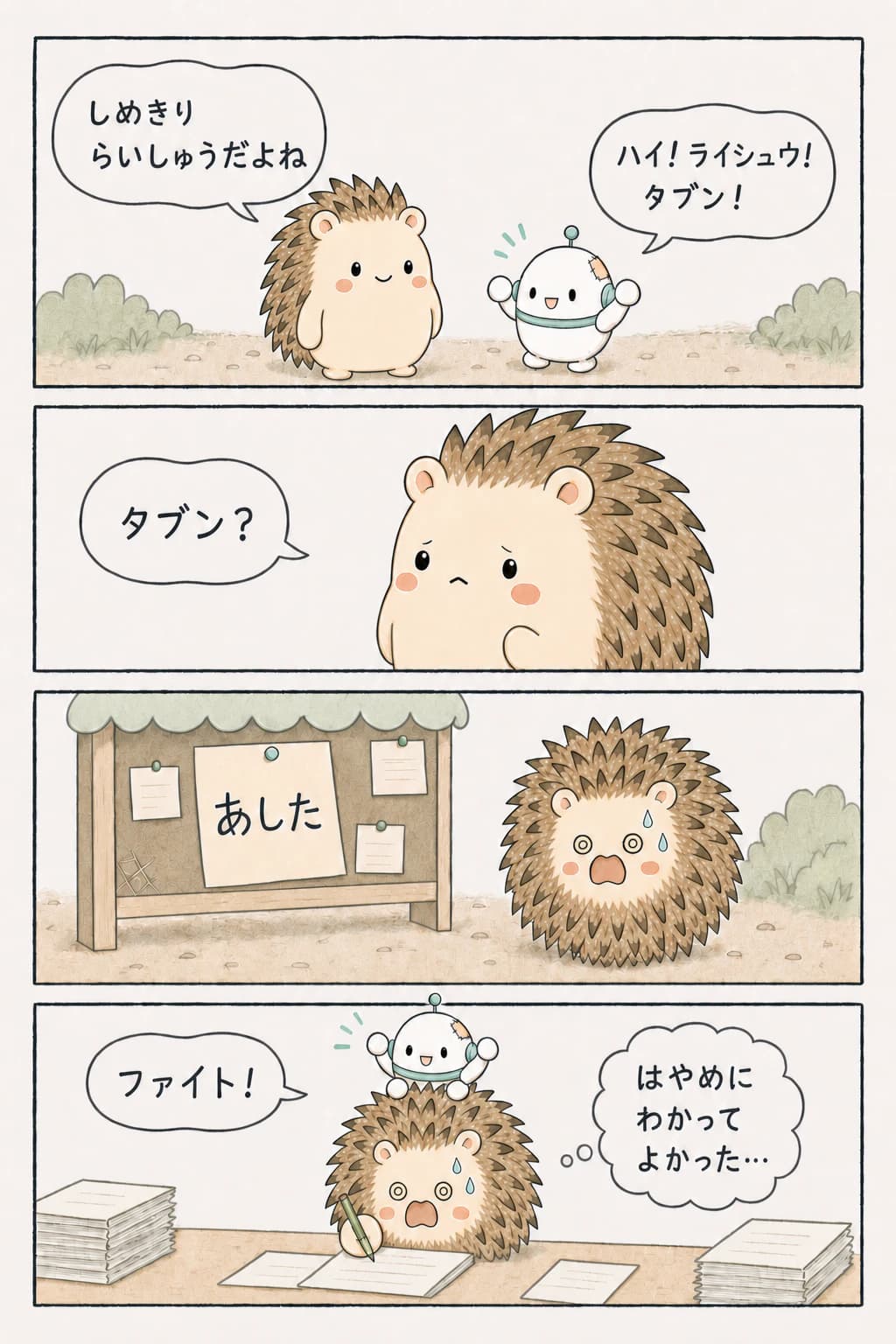 ちまとピコ 第3話「タブン」の漫画