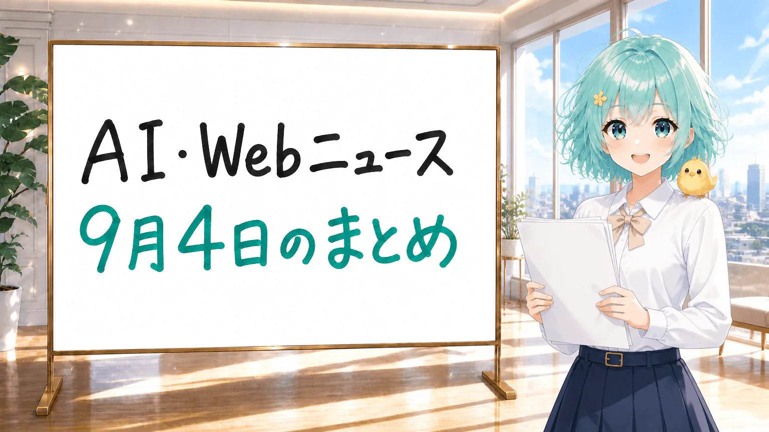 AI・Webニュース／9月4日のまとめ