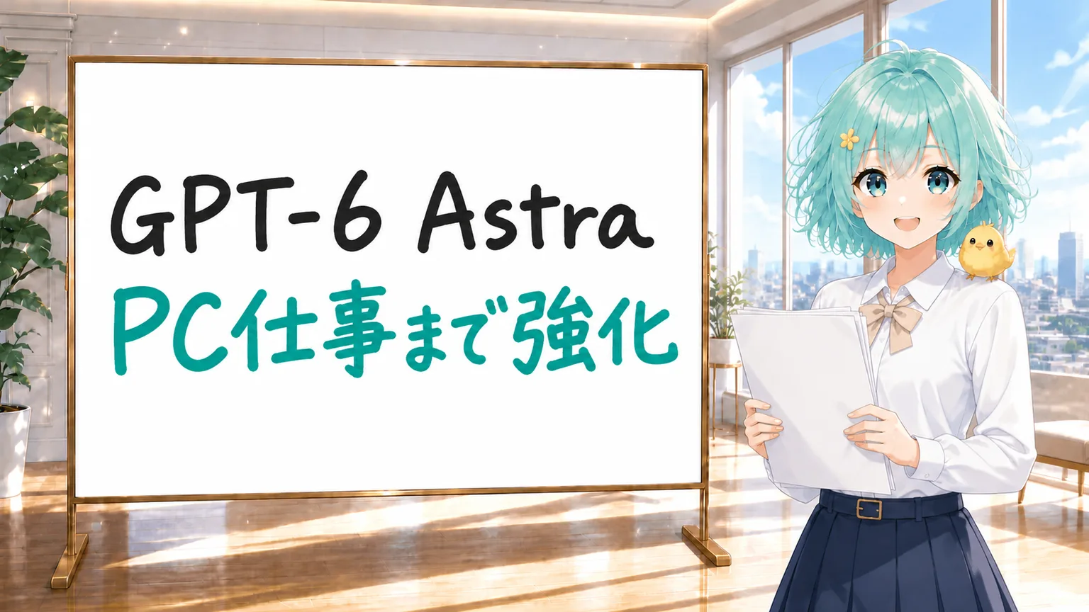 GPT-6 Astra／PC仕事まで強化