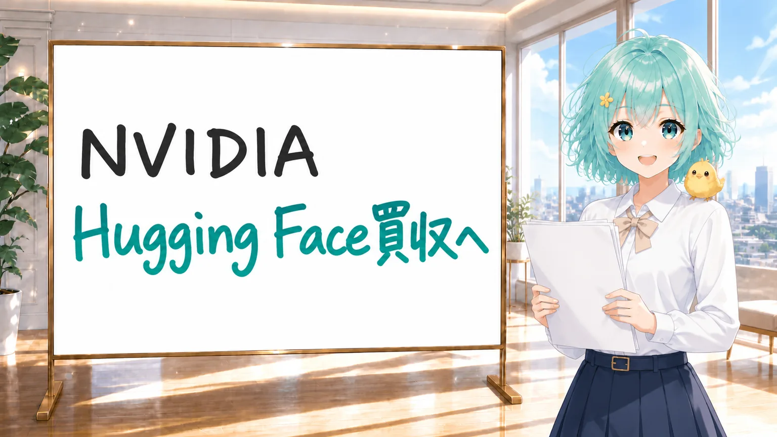 NVIDIA／Hugging Faceを買収へ