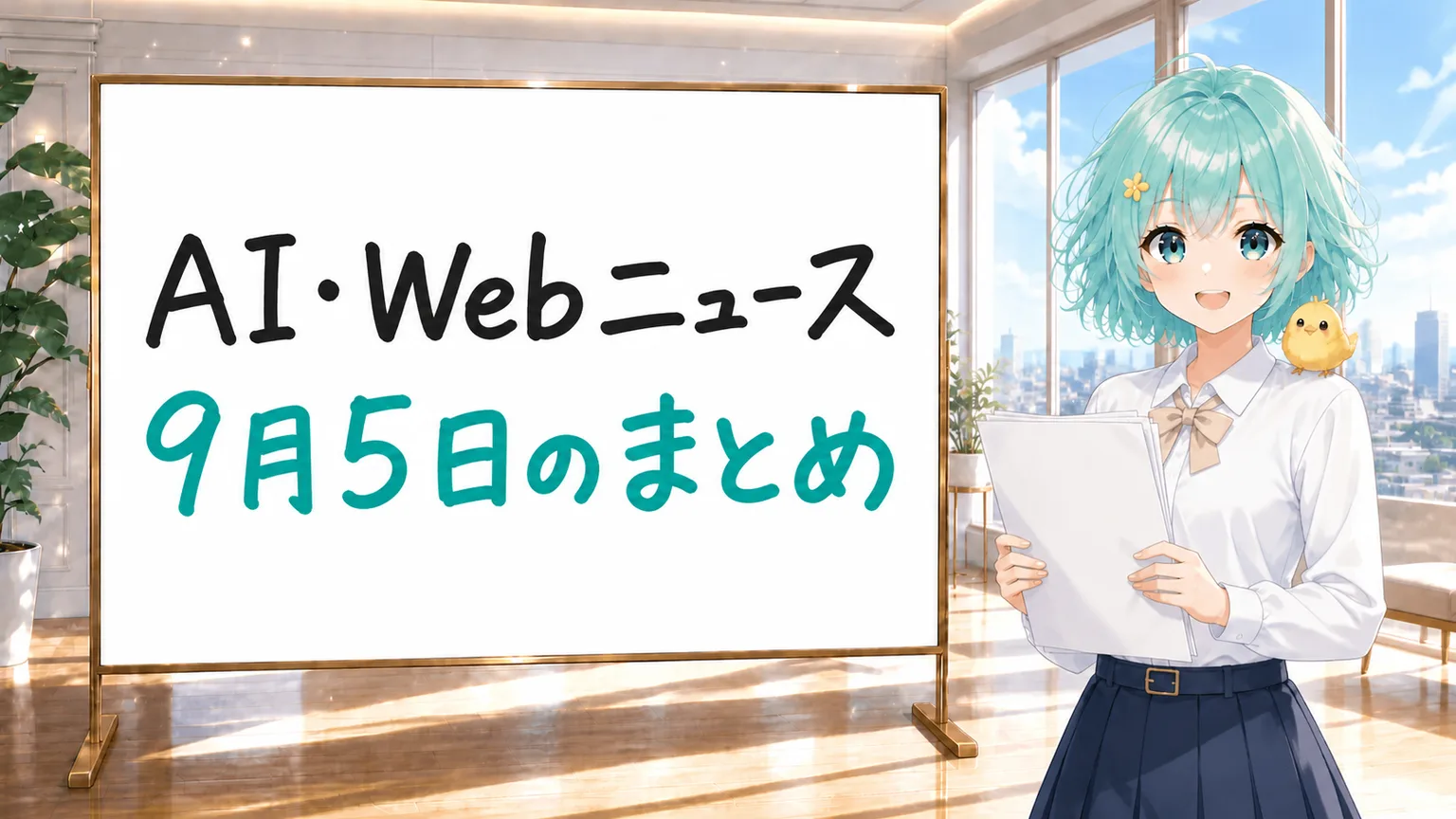 AI・Webニュース／9月5日のまとめ