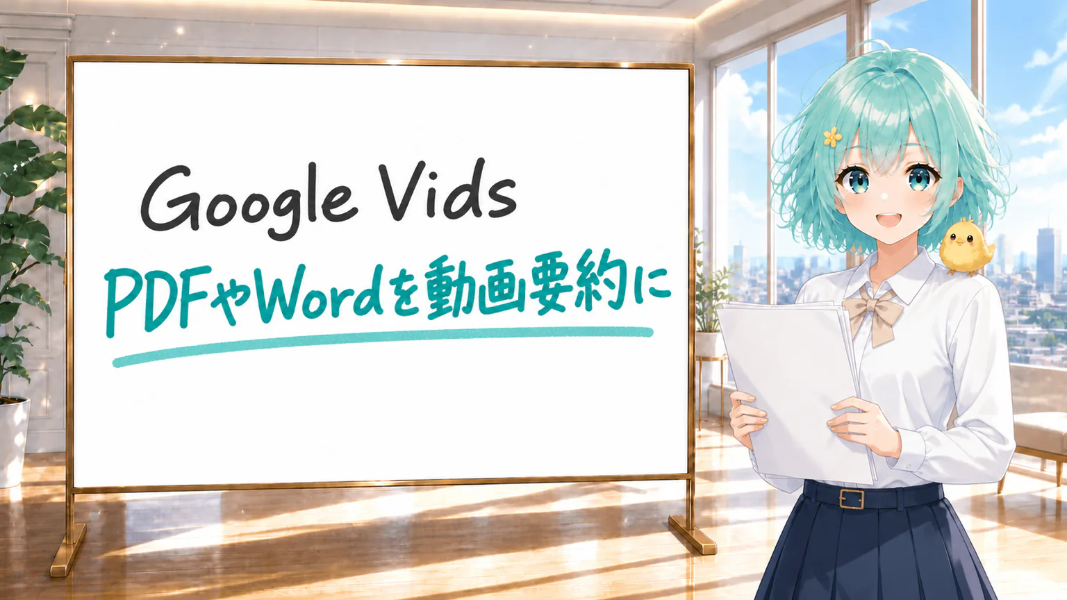 Google Vids／PDF・Wordを動画要約