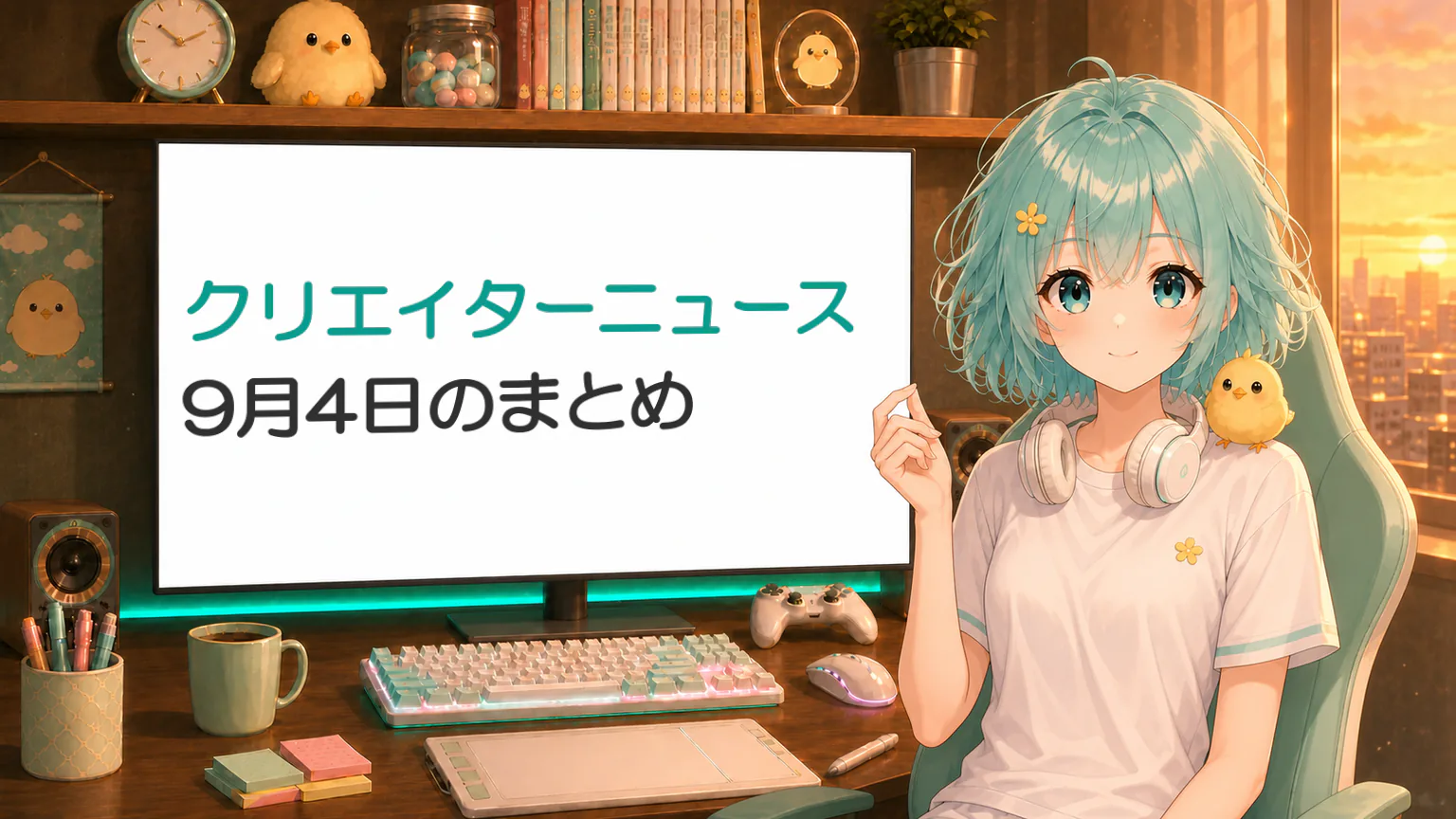 クリエイターニュース／9月4日のまとめ