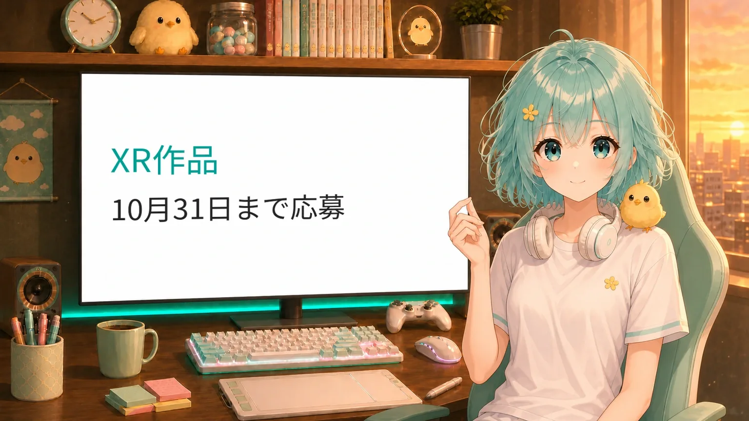 XR作品／10月31日まで応募