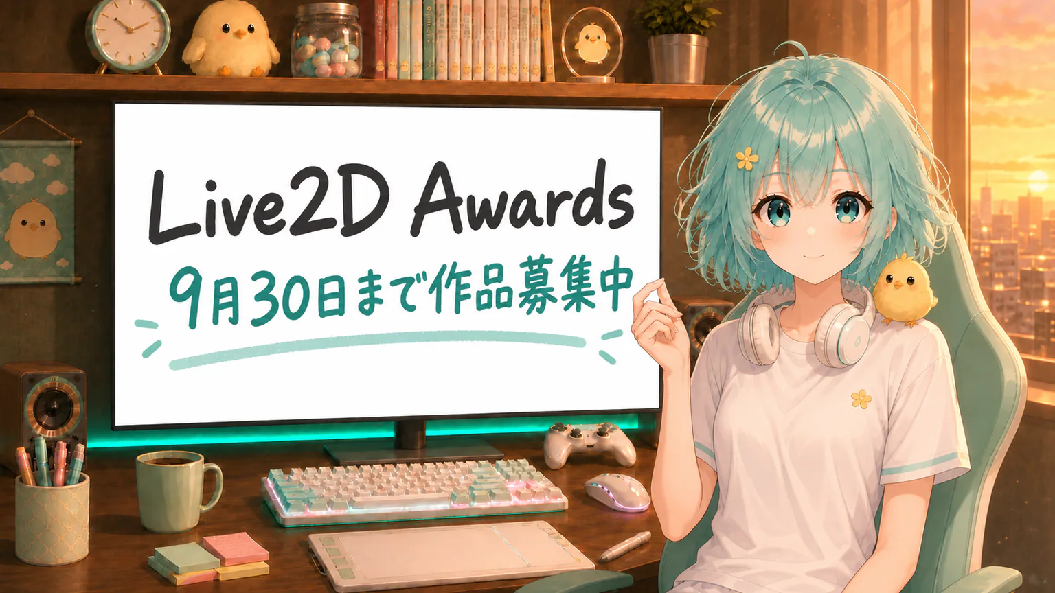 Live2D Awards／9月30日まで作品募集中