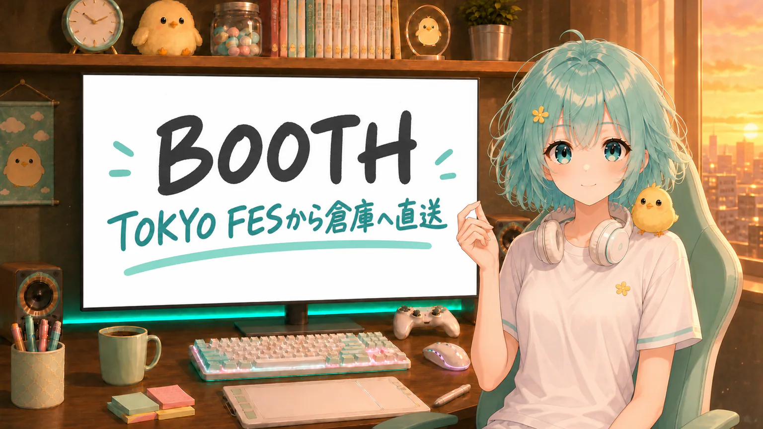BOOTH／TOKYO FESから倉庫へ直送