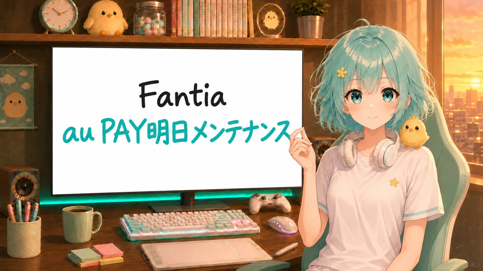 Fantia／au PAY明日メンテナンス