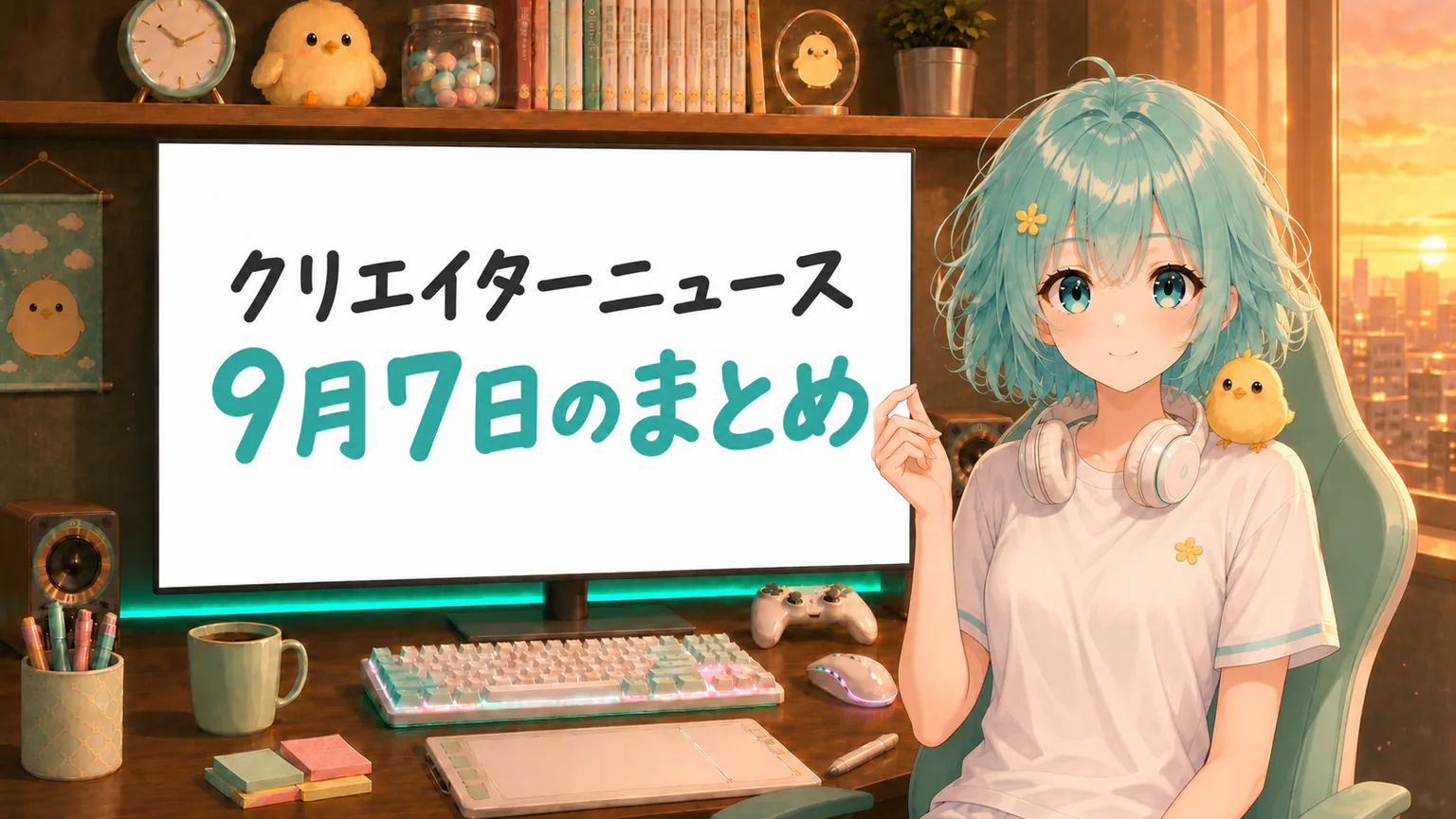 クリエイターニュース／9月7日のまとめ