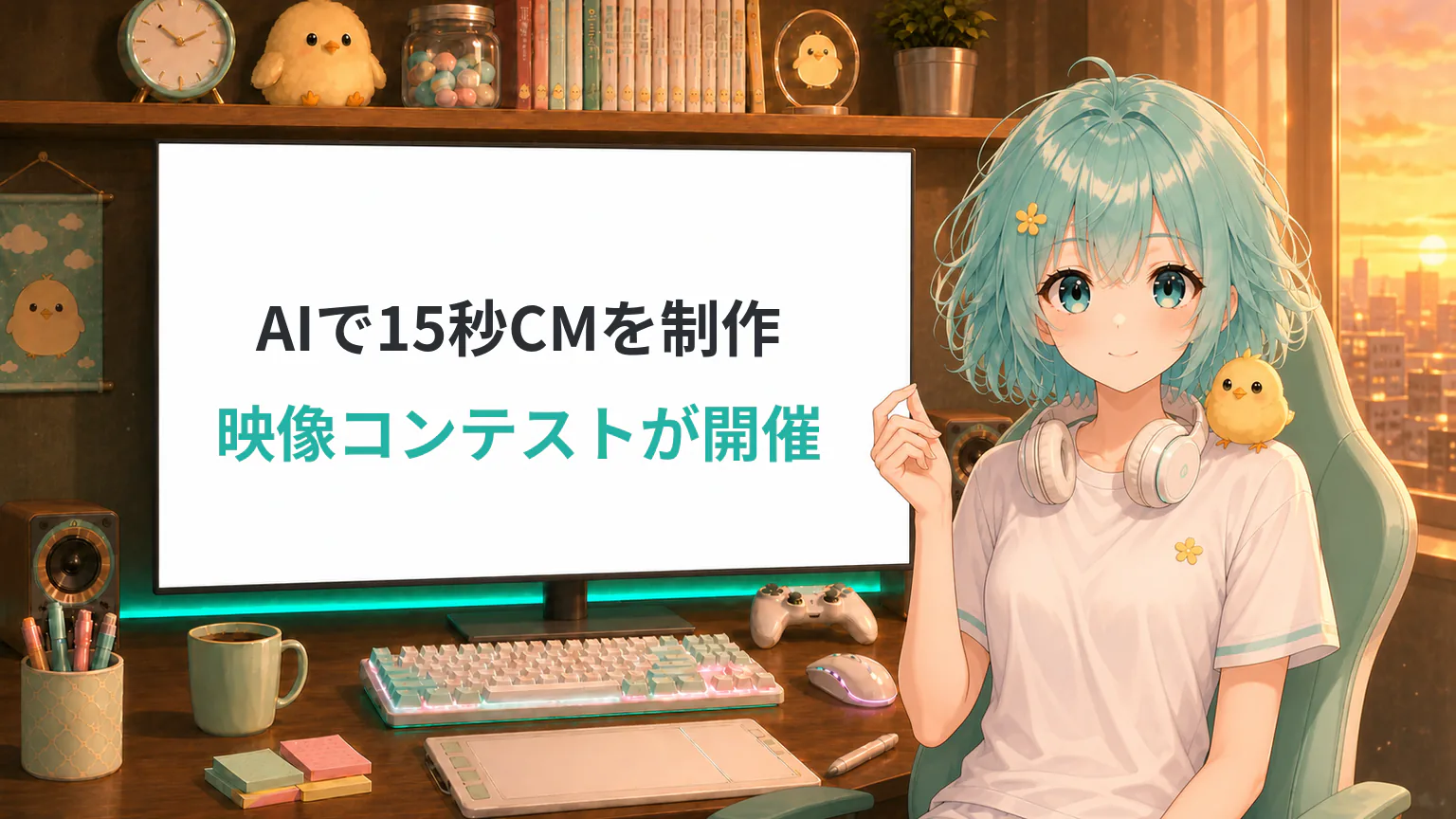 AICM／AIで15秒CM制作
