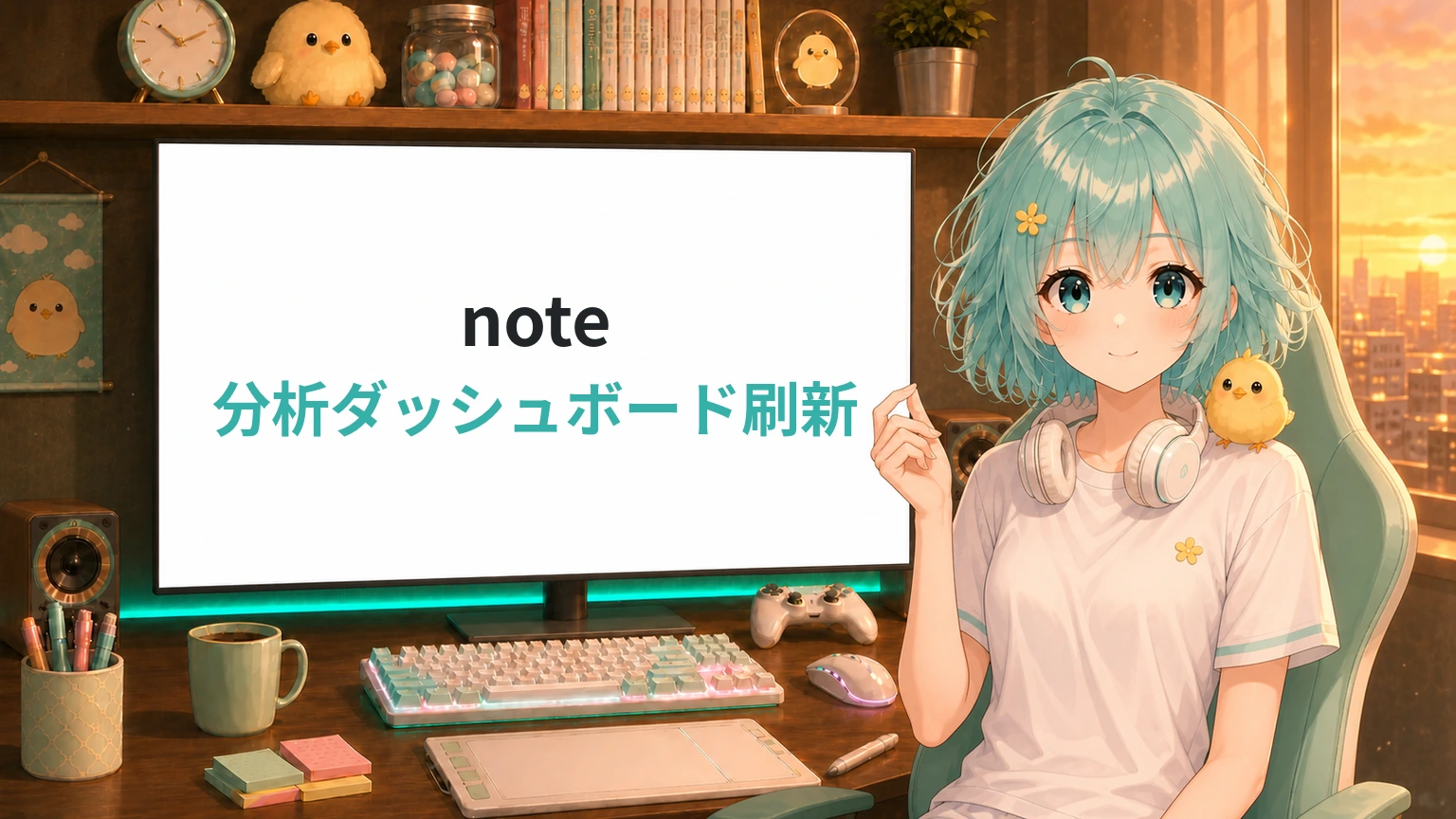 note／分析ダッシュボード刷新