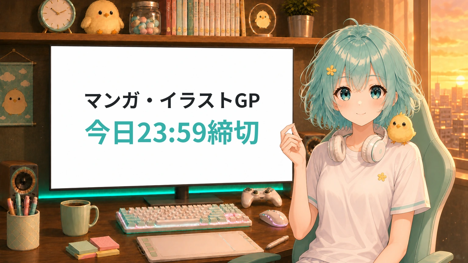 マンガ・イラストGP／今日23:59締切