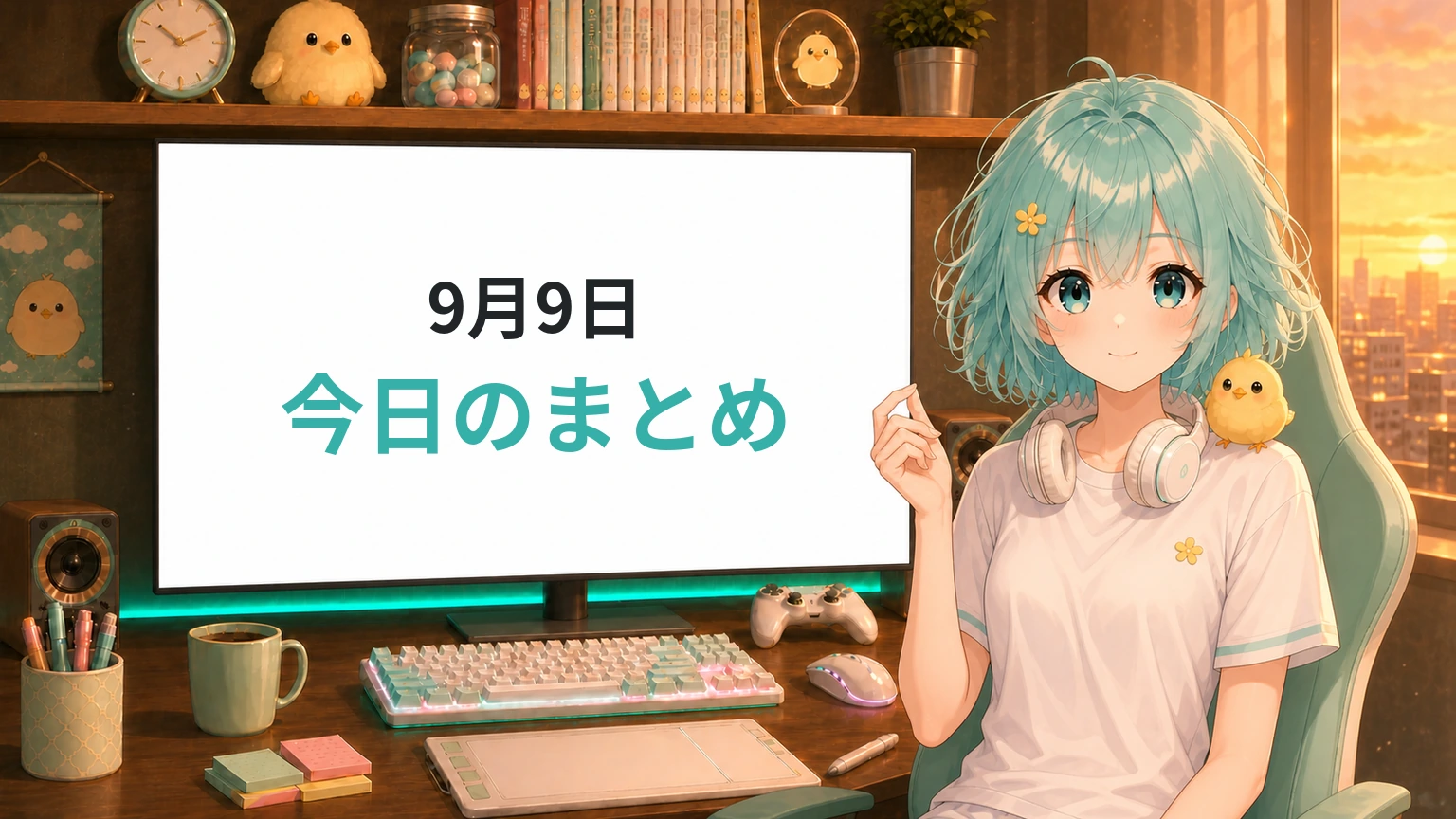 9月9日／今日のまとめ