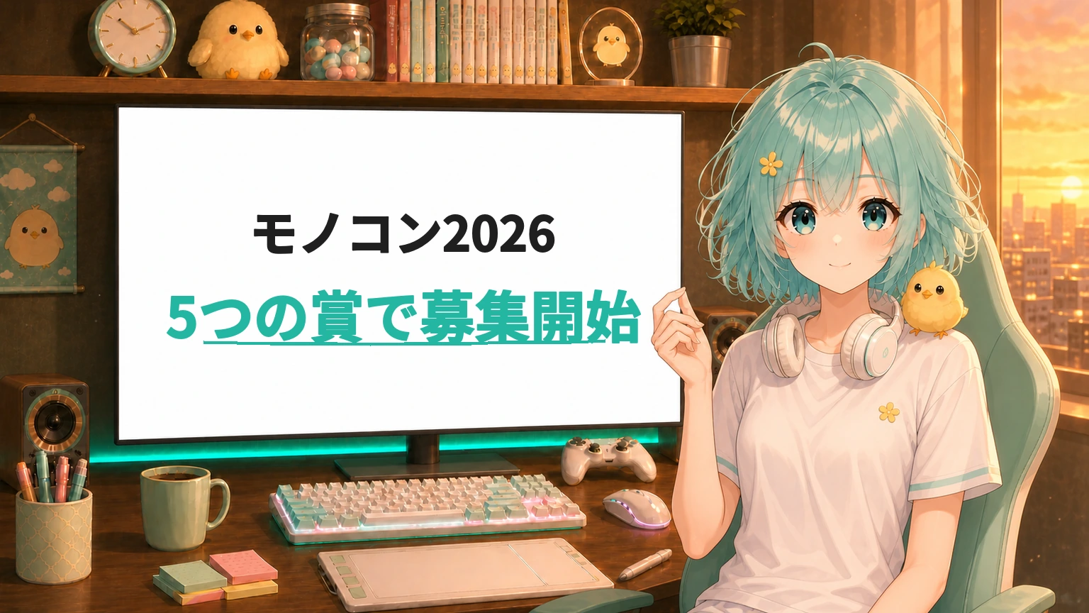 モノコン2026／5つの賞で募集開始
