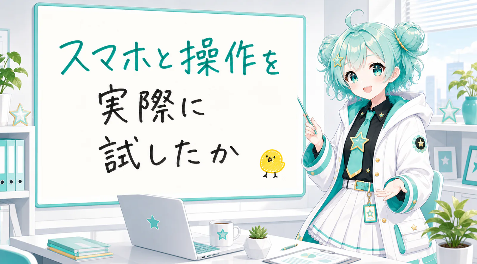 スマホと操作を実際に試したか
