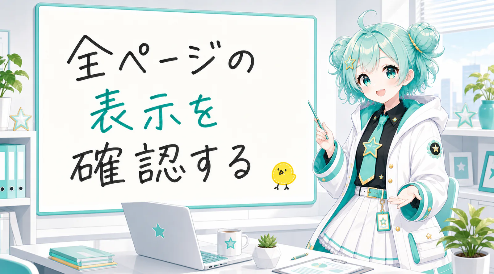 全ページの表示を確認する