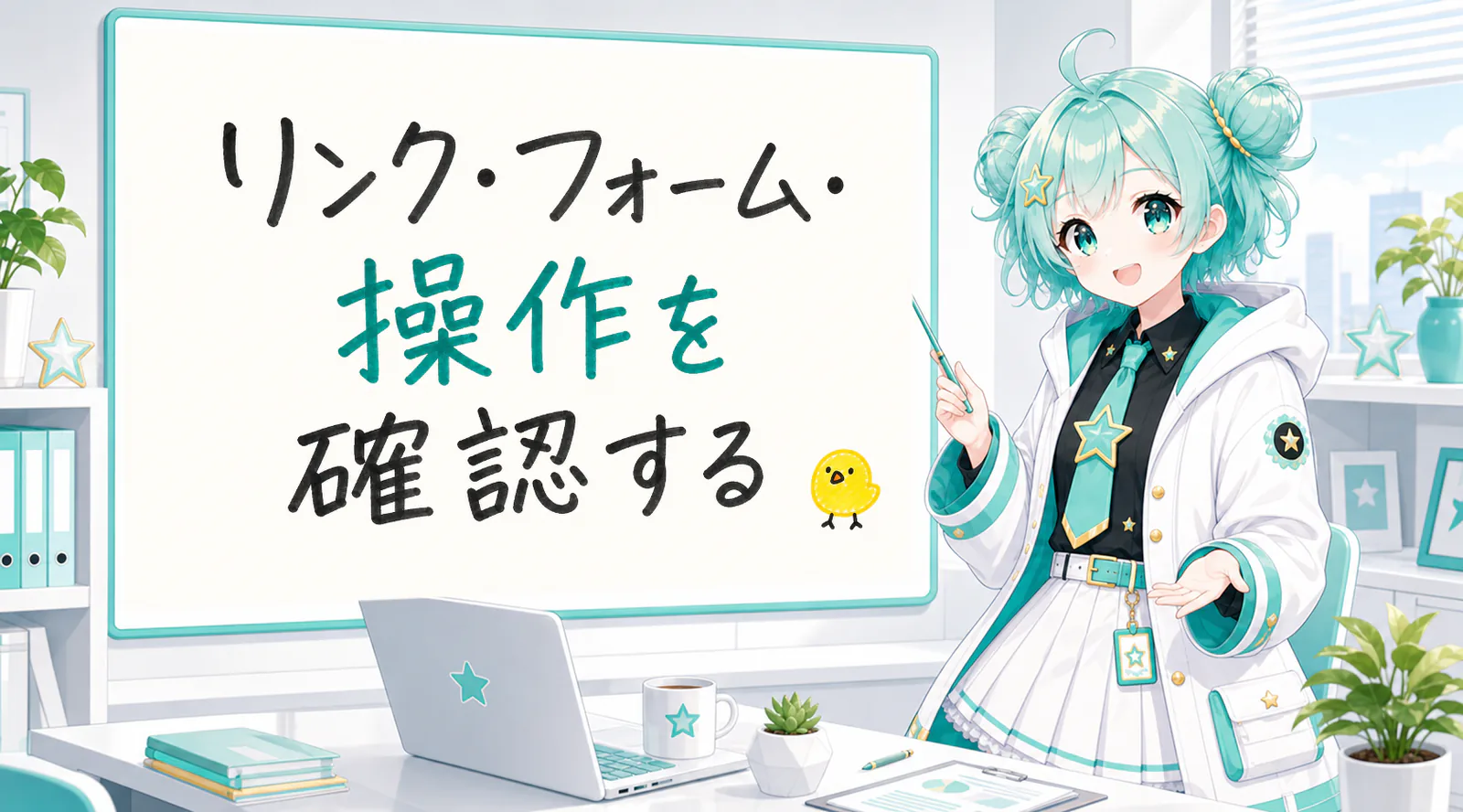 リンク・フォーム・操作を確認する